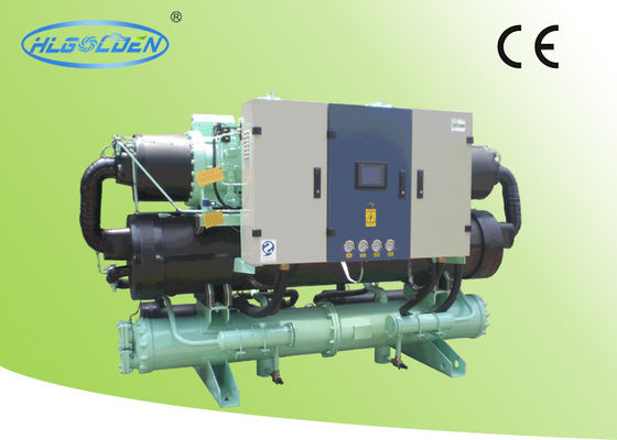 Hanbell 압축기를 가진 OEM/ODM 241KW 나사 유형 물 냉각 더 쌀쌀한 플라스틱