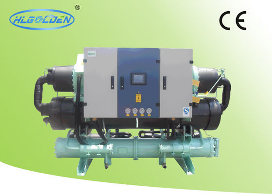 Hanbell 압축기를 가진 OEM/ODM 241KW 나사 유형 물 냉각 더 쌀쌀한 플라스틱
